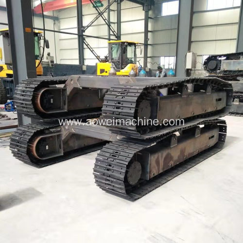 35T Tunnel Trestle Tracked Chassis Steel Track Conversion undercarriage